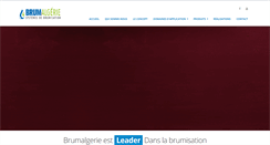 Desktop Screenshot of brumalgerie.com